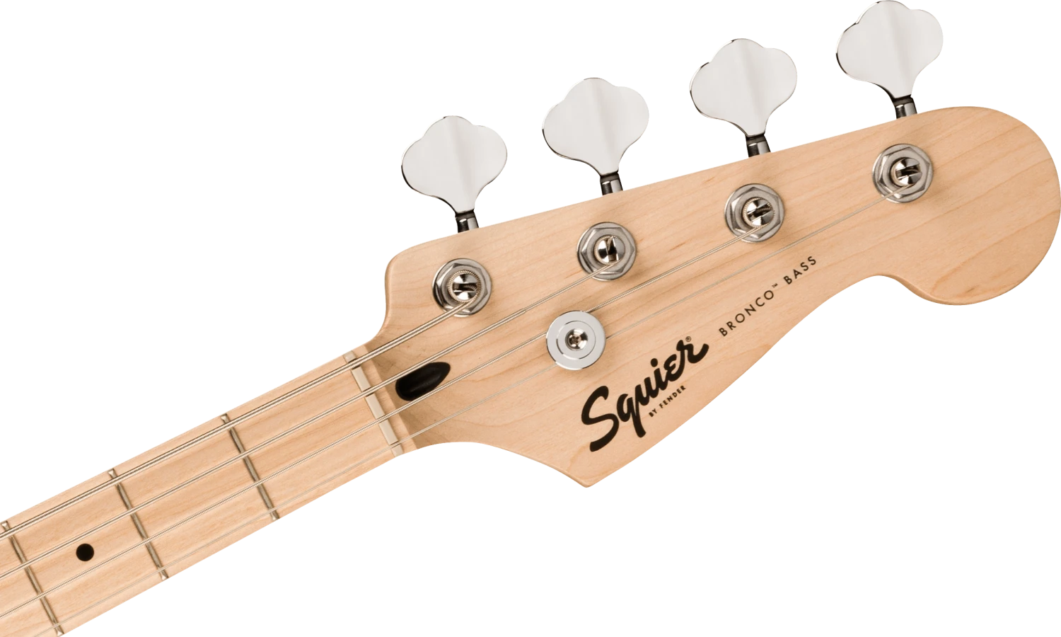 Squier Sonic Bronco Bass, Maple Fingerboard - Arctic White - Squier 5 Squier Sonic Bronco Bass, Maple Fingerboard - Arctic White - Squier - Image 5