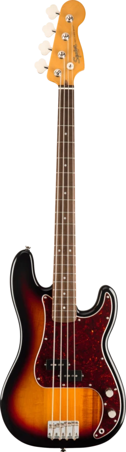 Squier Classic Vibe '60s Precision Bass, Laurel Fingerboard, 3-Color Sunburst - Squier