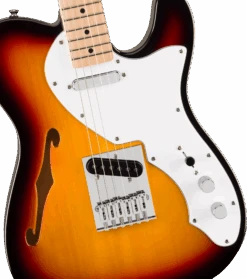 Squier - Affinity Telecaster Thinline - 3 Color Sunburst - Squier -Zedem Sale Store 0378272500 sqr ins fbd 1 nr