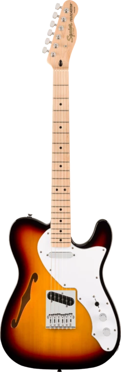 Squier - Affinity Telecaster Thinline - 3 Color Sunburst - Squier