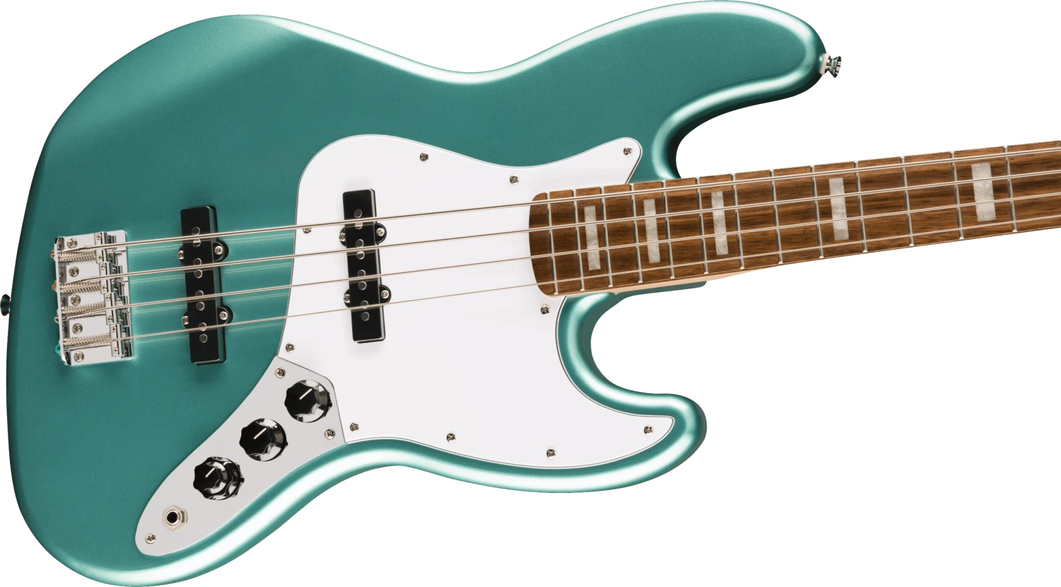Squier - Affinity Series Active Jazz Bass, Mystic Sea Foam Green - Squier 4 Squier - Affinity Series Active Jazz Bass, Mystic Sea Foam Green - Squier - Image 4
