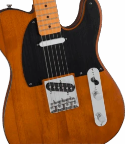 Squier 40th Anniversary Telecaster, Vintage Edition, Maple Fingerboard - Satin Mocha - Squier -Zedem Sale Store 0379501529 sqr ins fbd 1 nr