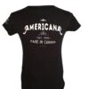 T-Shirt A&L Roadhouse BLK WOM - XL - Art And Lutherie 3 T-Shirt A&L Roadhouse BLK WOM - XL - Art And Lutherie -Zedem Sale Store 045624 AL AMERICANA BLACK WOMEN M FRONT scaled 1