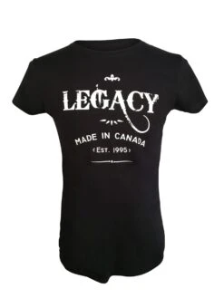 Art & Lutherie Legacy Woman Black T-Shirt - Medium - Art And Lutherie
