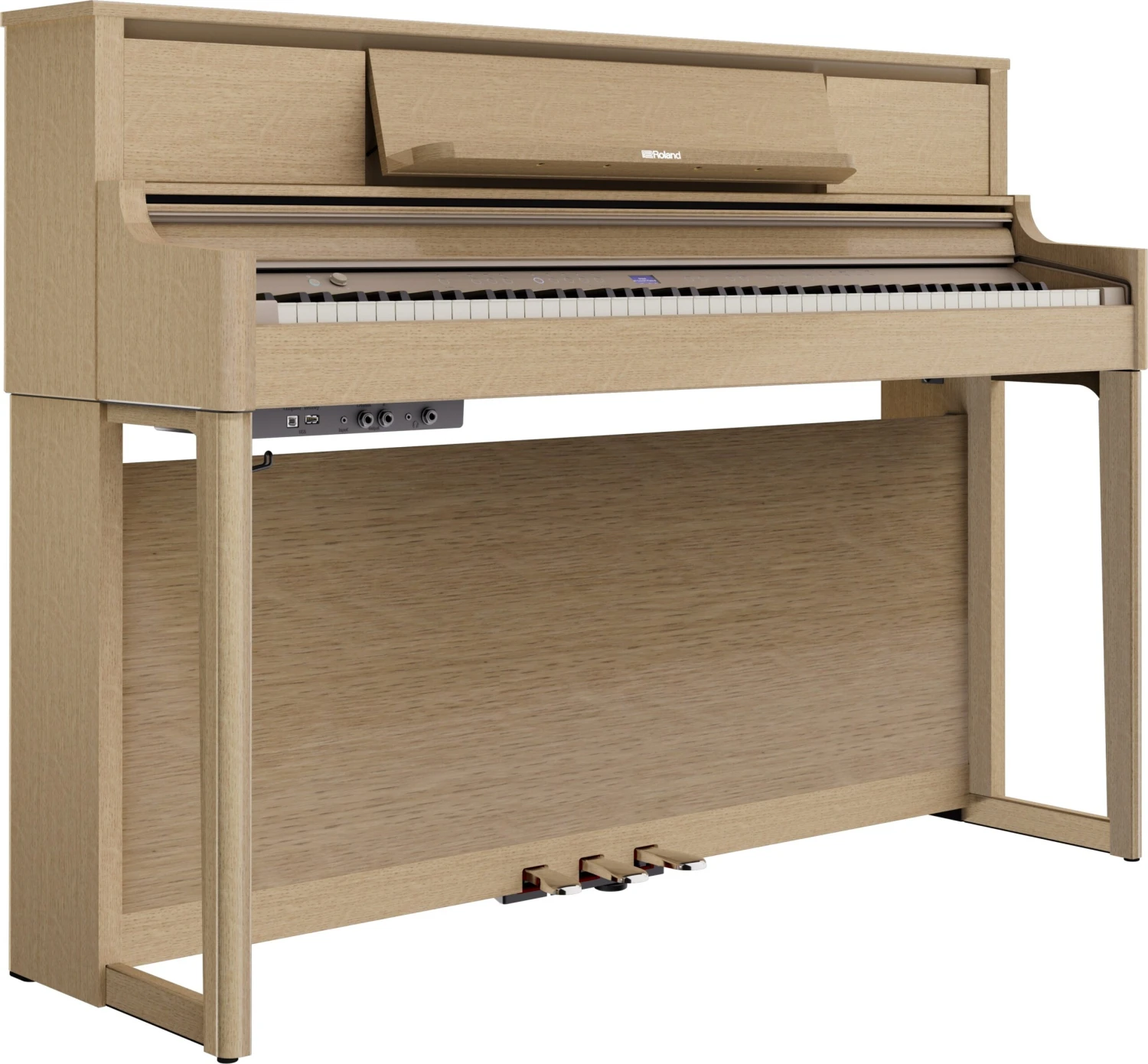 Roland LX-5-LA-WS Premium Upright Digital Piano - Light Oak - Roland 1 Roland LX-5-LA-WS Premium Upright Digital Piano - Light Oak - Roland