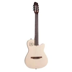 Godin Multiac Mundial Ozark Cream W/Bag - SF - Godin 5 Godin Multiac Mundial Ozark Cream W/Bag - SF - Godin -Zedem Sale Store 052400 Mundial Ozark Cream angled