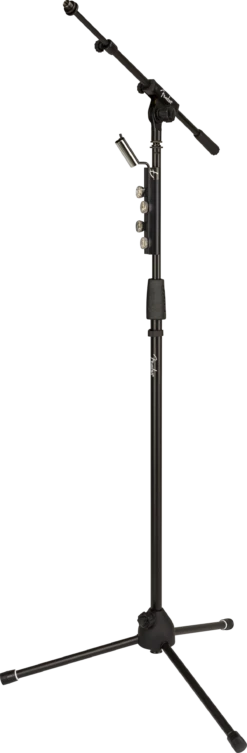 Fender Telescoping Boom Microphone Stand W/slide And Pick Holder - Fender