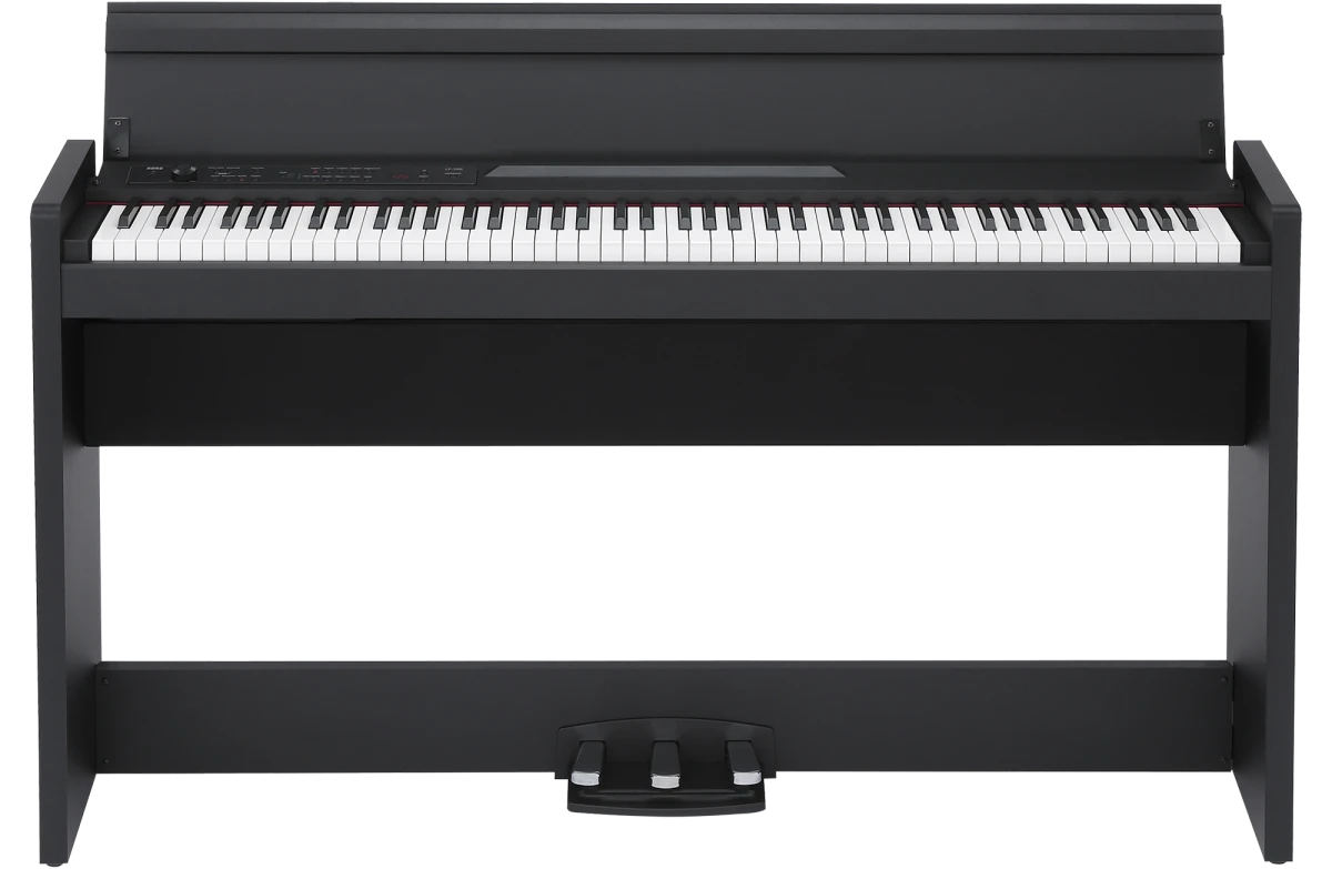 Korg LP380BKU 88-Key Digital Home Piano With USB Port - Black - Korg 1 Korg LP380BKU 88-Key Digital Home Piano With USB Port - Black - Korg