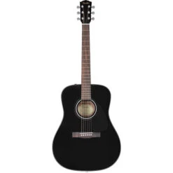 Fender Acoustic CD-60 Dreadnought V3 W/Case, WN - Black - Fender