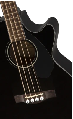 Fender Acoustic CB-60SCE Bass Black - Fender -Zedem Sale Store 0970183006 gtr frtbdydtl 001 nr