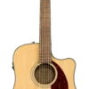 Fender CD-140SCE Dreadnought, Walnut Fingerboard, Natural W/case - Fender -Zedem Sale Store 0970213321 gtr frt 001 rr