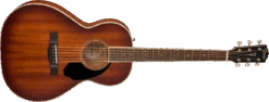 Fender PS-220E Parlor, All Mahogany, Ovangkol Fingerboard - Aged Cognac Burst - Fender -Zedem Sale Store 0970320337 fen ins fan 1 rr