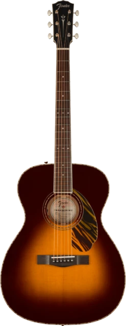 Fender PO-220E Orchestra, Ovangkol Fingerboard, 3-Color Vintage Sunburst - Fender