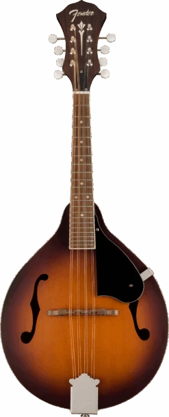 Fender PM-180E Mandolin, Walnut Fingerboard, Aged Cognac Burst - Fender