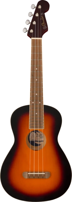 Fender - Avalon Tenor Ukulele, Walnut Fingerboard, 2-Color Sunburst - Fender