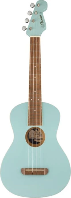 Fender - Avalon Tenor Ukulele, Walnut Fingerboard, Surf Green - Fender