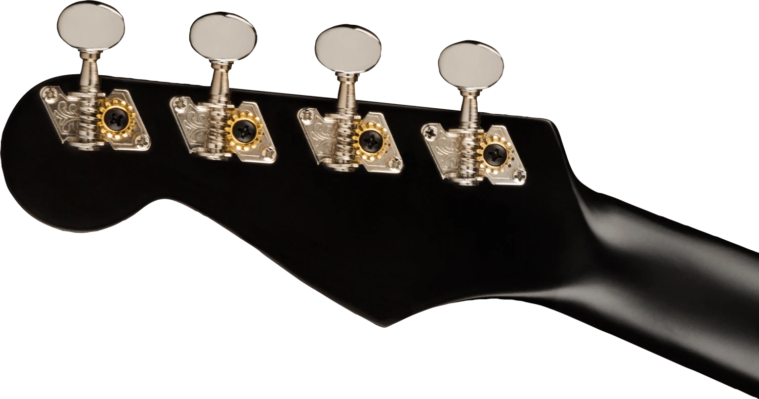 Fender - Avalon Tenor Ukulele, Walnut Fingerboard, Black - Fender 5 Fender - Avalon Tenor Ukulele, Walnut Fingerboard, Black - Fender - Image 5