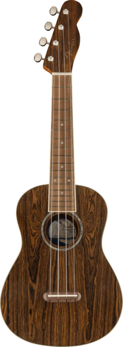 Fender - Zuma Exotic Concert Ukulele, Walnut Fingerboard, Bocote - Fender