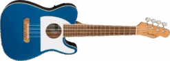 Fender Fullerton Tele Uke, Walnut Fingerboard, White Pickguard, Lake Placid Blue - Fender -Zedem Sale Store 0970513502 fen ins fan 1 rr