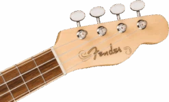 Fender Fullerton Tele Uke, Walnut Fingerboard, White Pickguard, 2-Color Sunburst - Fender -Zedem Sale Store 0970513503 fen ins hft 1 nr