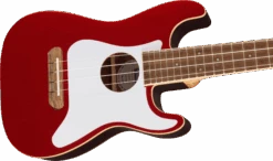 Fender Fullerton Strat Uke, Walnut Fingerboard, White Pickguard Candy Apple Red - Fender -Zedem Sale Store 0970523509 fen ins cbr 1 nr