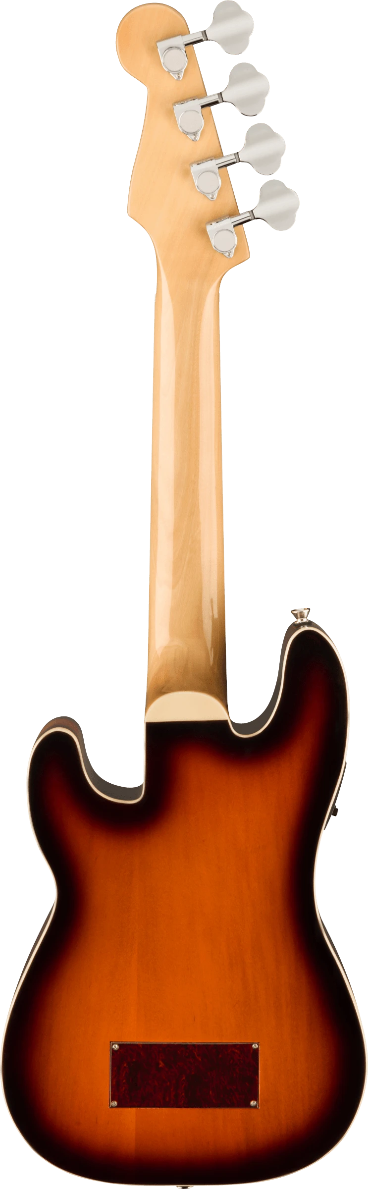 Fender Fullerton Precision Bass Uke, Walnut Fingerboard, Tortoiseshell Pickguard, 3-Color Sunburst - Fender 2 Fender Fullerton Precision Bass Uke, Walnut Fingerboard, Tortoiseshell Pickguard, 3-Color Sunburst - Fender - Image 2
