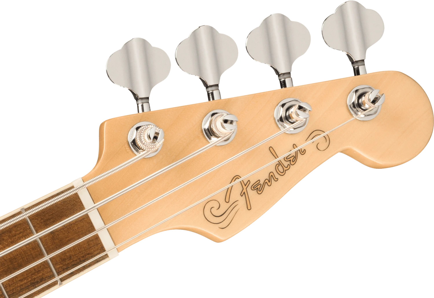 Fender Fullerton Precision Bass Uke, Walnut Fingerboard, Tortoiseshell Pickguard, 3-Color Sunburst - Fender 6 Fender Fullerton Precision Bass Uke, Walnut Fingerboard, Tortoiseshell Pickguard, 3-Color Sunburst - Fender - Image 6
