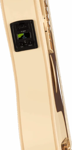 Fender Fullerton Precision Bass Uke, Walnut Fingerboard, Tortoiseshell Pickguard, Olympic White - Fender -Zedem Sale Store 0970583505 fen ins dtl 1 nr