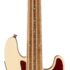 Fender Fullerton Precision Bass Uke, Walnut Fingerboard, Tortoiseshell Pickguard, Olympic White - Fender -Zedem Sale Store 0970583505 fen ins frt 1 rr