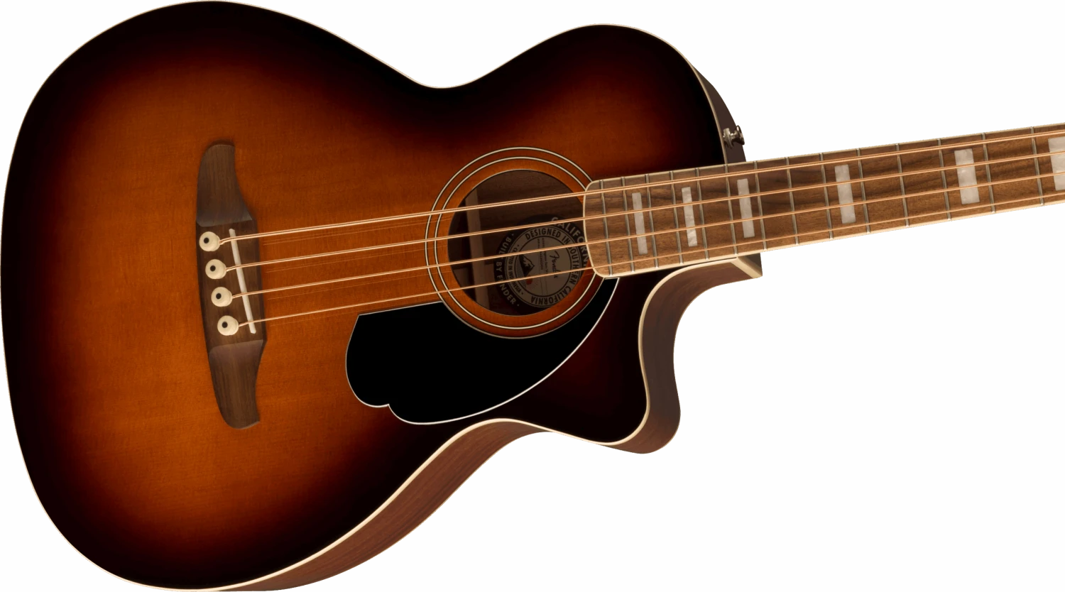 Fender Kingman Bass, Walnut Fingerboard, Black Pickguard, Shaded Edge Burst - Fender 3 Fender Kingman Bass, Walnut Fingerboard, Black Pickguard, Shaded Edge Burst - Fender - Image 3