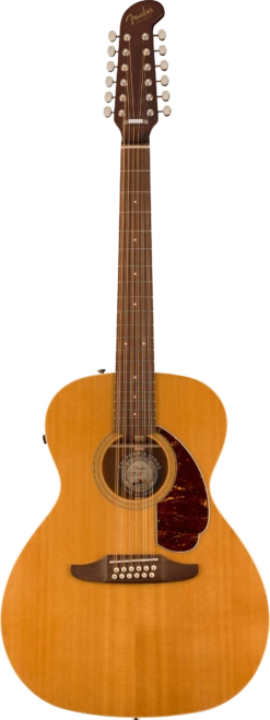 Fender Villager 12-String, Walnut Fingerboard, Tortoiseshell Pickguard, Aged Natural - Fender