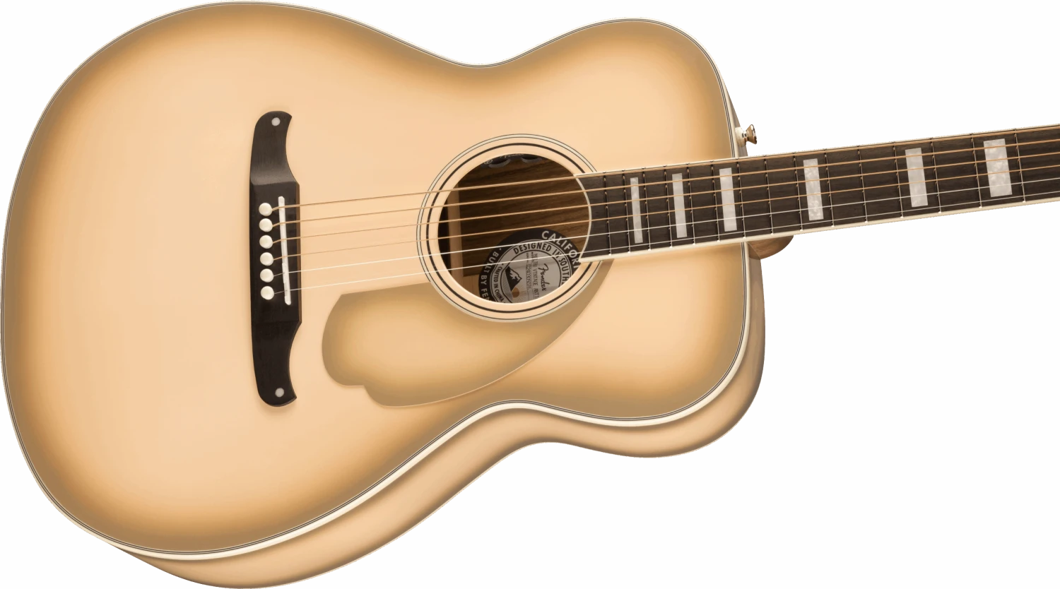 Fender - Limited Edition California Vintage Malibu W/Case, Antigua Pickguard, Antigua - Fender 4 Fender - Limited Edition California Vintage Malibu W/Case, Antigua Pickguard, Antigua - Fender - Image 4