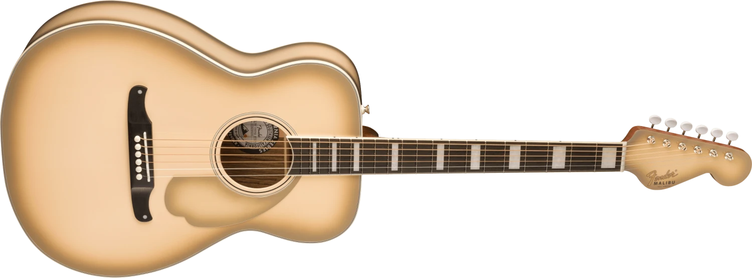 Fender - Limited Edition California Vintage Malibu W/Case, Antigua Pickguard, Antigua - Fender 3 Fender - Limited Edition California Vintage Malibu W/Case, Antigua Pickguard, Antigua - Fender - Image 3