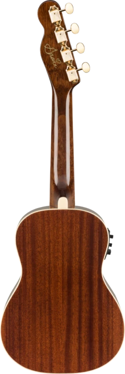 Fender Ukulele Grace VanderWaal Signature Concert WN - Fender -Zedem Sale Store 0971630076 gtr back 001 rl