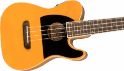 Fender Ukulele Fullerton Tele - Butterscotch Blonde - Fender -Zedem Sale Store 0971653050 gtr cntbdyright 001 nr