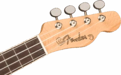 Fender Ukulele Fullerton Tele - Butterscotch Blonde - Fender -Zedem Sale Store 0971653050 gtr hdstckfrt 001 nr