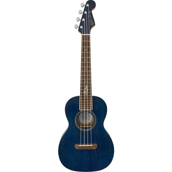 Fender Ukulele Dhani Harrison, Walnut Fingerboard - Sapphire Blue - Fender 1 Fender Ukulele Dhani Harrison, Walnut Fingerboard - Sapphire Blue - Fender