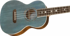 Fender Ukulele Dhani Harrison, Walnut Fingerboard - Turquoise - Fender -Zedem Sale Store 0971752197 fen ins cbr 1 nr