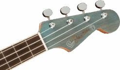 Fender Ukulele Dhani Harrison, Walnut Fingerboard - Turquoise - Fender -Zedem Sale Store 0971752197 fen ins hft 1 nr