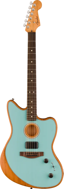 Fender Acoustasonic Player Jazzmaster, Rosewood Fingerboard, Ice Blue - Fender