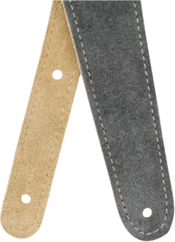 Fender Reversible Suede Strap, Gray/Tan, 2" - Fender 11 Fender Reversible Suede Strap, Gray/Tan, 2" - Fender -Zedem Sale Store 0990691024 merch dtl 004 nr