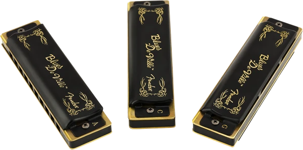 Fender Blues Deville Harmonicas 3-Pack With Case (Keys Of C, G And A) - Fender 3 Fender Blues Deville Harmonicas 3-Pack With Case (Keys Of C, G And A) - Fender - Image 3