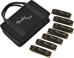 Fender Blues DeVille Harmonicas - 7-Pack With Case - Fender