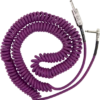 Fender Hendrix Voodoo Child Coil Instrument Cable, Straight/Angle, 30' - Purple - Fender 3 Fender Hendrix Voodoo Child Coil Instrument Cable, Straight/Angle, 30' - Purple - Fender -Zedem Sale Store 0990823001 merch dtl 001 nr