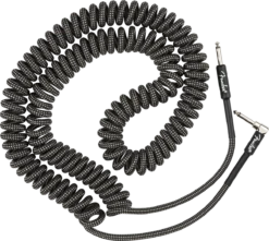Fender Professional Series Coil Cable, 30' - Gray Tweed - Fender