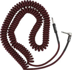 Fender Professional Series Coil Cable, 30' - Red Tweed - Fender
