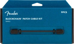 Fender Fender Blockchain Patch Cable Kit, Black, Small - Fender -Zedem Sale Store 0990825202 fen acc frt 1 nr