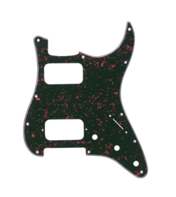 Fender Pickguard, H/H Stratocaster®, 11-Hole Mount, Tortoise Shell, 4-Ply - Fender