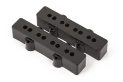 Fender Pickup Covers, Pure Vintage Jazz Bass® Black (2) - Fender