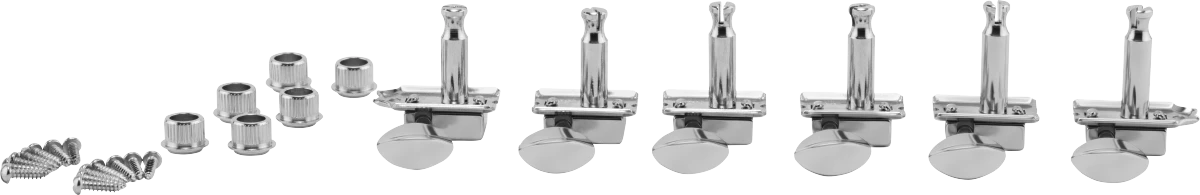 Fender American Vintage Guitar Tuners, Staggered - Fender 4 Fender American Vintage Guitar Tuners, Staggered - Fender - Image 4